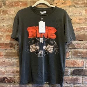 Anine Bing Black Los Angeles Graphic T Shirt XS NWT